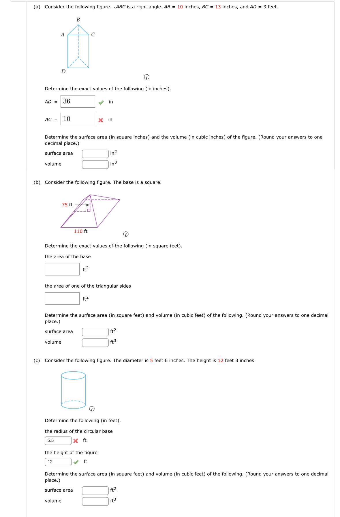 Solved A ﻿consider The Following Figure Abc ﻿is A Right