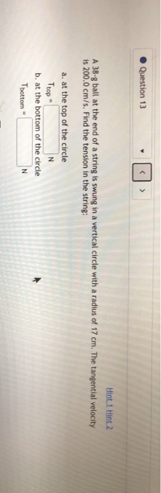 Solved Question 16 Hint 1 Hint 2 As shown, the coefficient | Chegg.com
