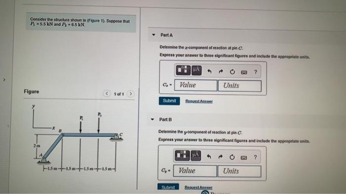 Solved Consider the structure shown in Figure 1). Suppose | Chegg.com