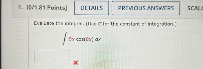 I Need Help Solving This Problem Chegg Com