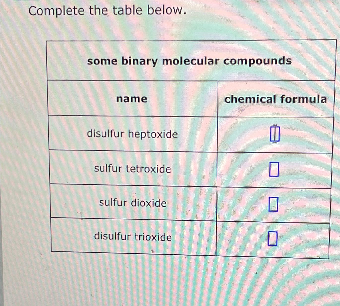 Solved Complete the table below.\table[[some binary | Chegg.com