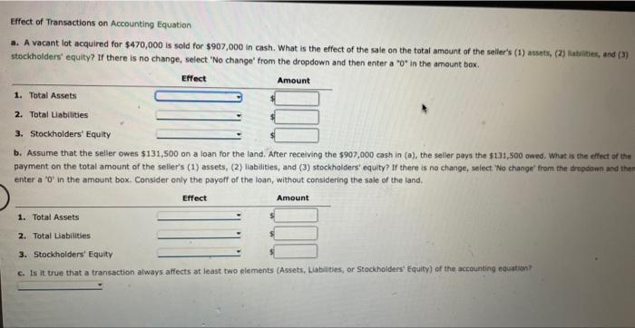 Solved each answer has a effect of decreased, increased or | Chegg.com