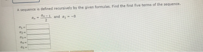 Solved Find the first four terms and the 100th term of the | Chegg.com