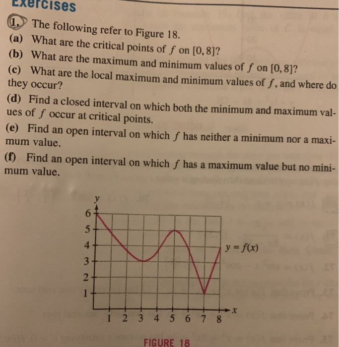 Solved Exercises 1. The following refer to Figure 18. (a) | Chegg.com