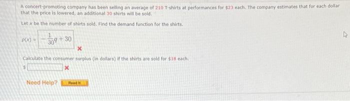 Solved A concert-promoting company has been selling an | Chegg.com