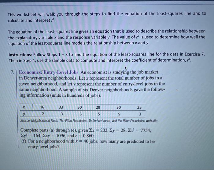 Solved fill out the computation chart, calculation of b, a,