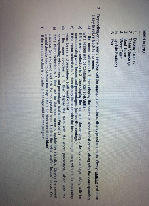 Solved This project will allow you to practice with one | Chegg.com