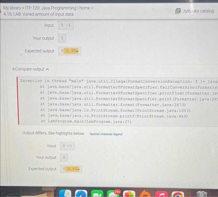 Solved Java// I have written the program but something is | Chegg.com