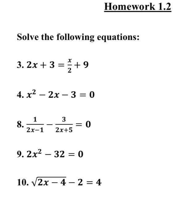 algebra 3.1.2 homework answers