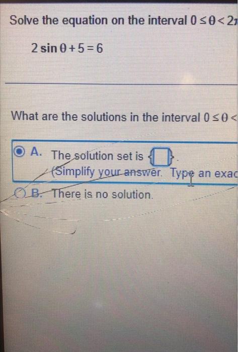 Solved Solve the equation on the interval 0 50