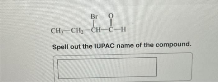 Solved Problem 12.9 Give The IUPAC Name For Each Of The | Chegg.com