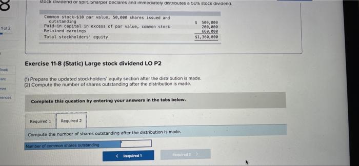 Solved Use the following information for the Exercises 8-9 | Chegg.com