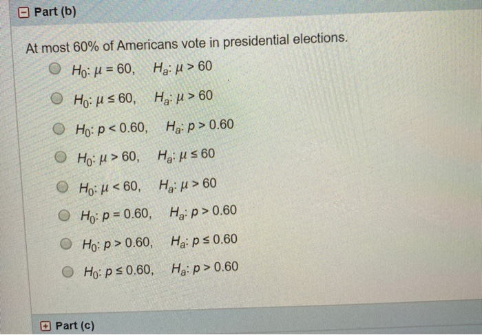 Solved Some Of The Statements Below Refer To The Null Hyp Chegg Com