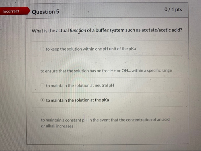 Solved Incorrect 0/1 pts Question 5 What is the actual | Chegg.com