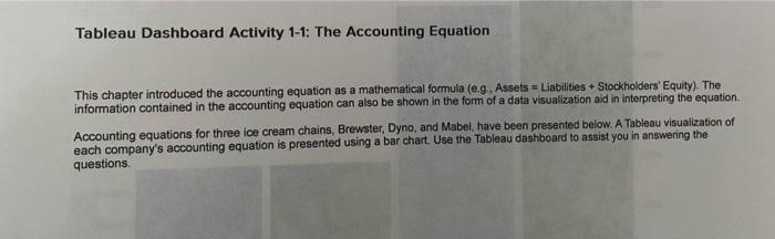 Solved Tableau Dashboard Activity 1-1: The Accounting | Chegg.com