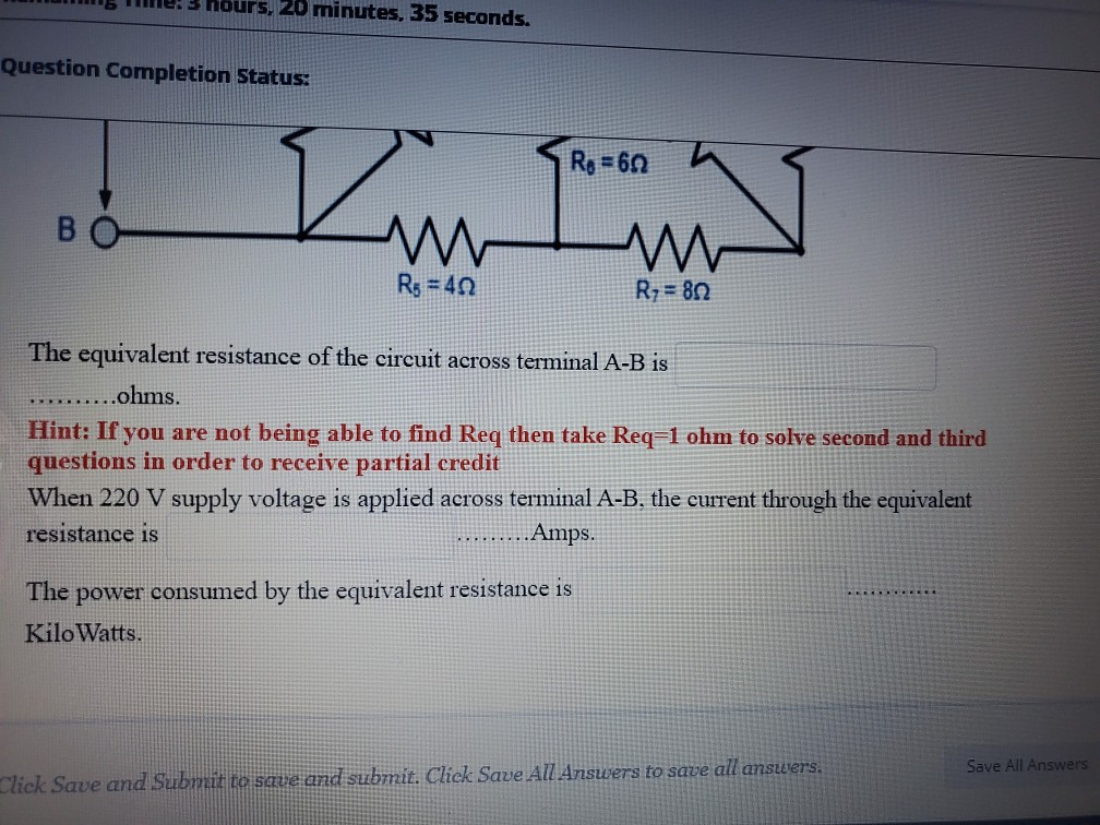 Solved * Question Completion Status: QUESTION 8 Use the | Chegg.com