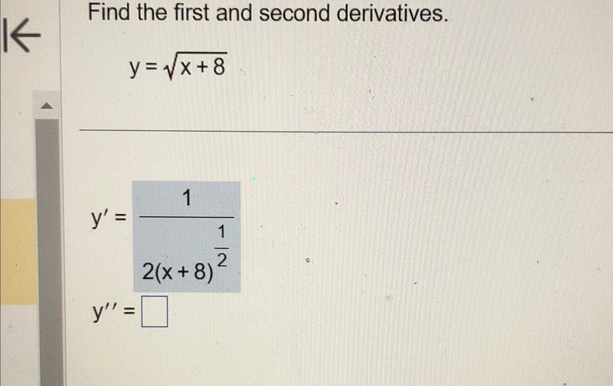 Solved Find the first and second | Chegg.com