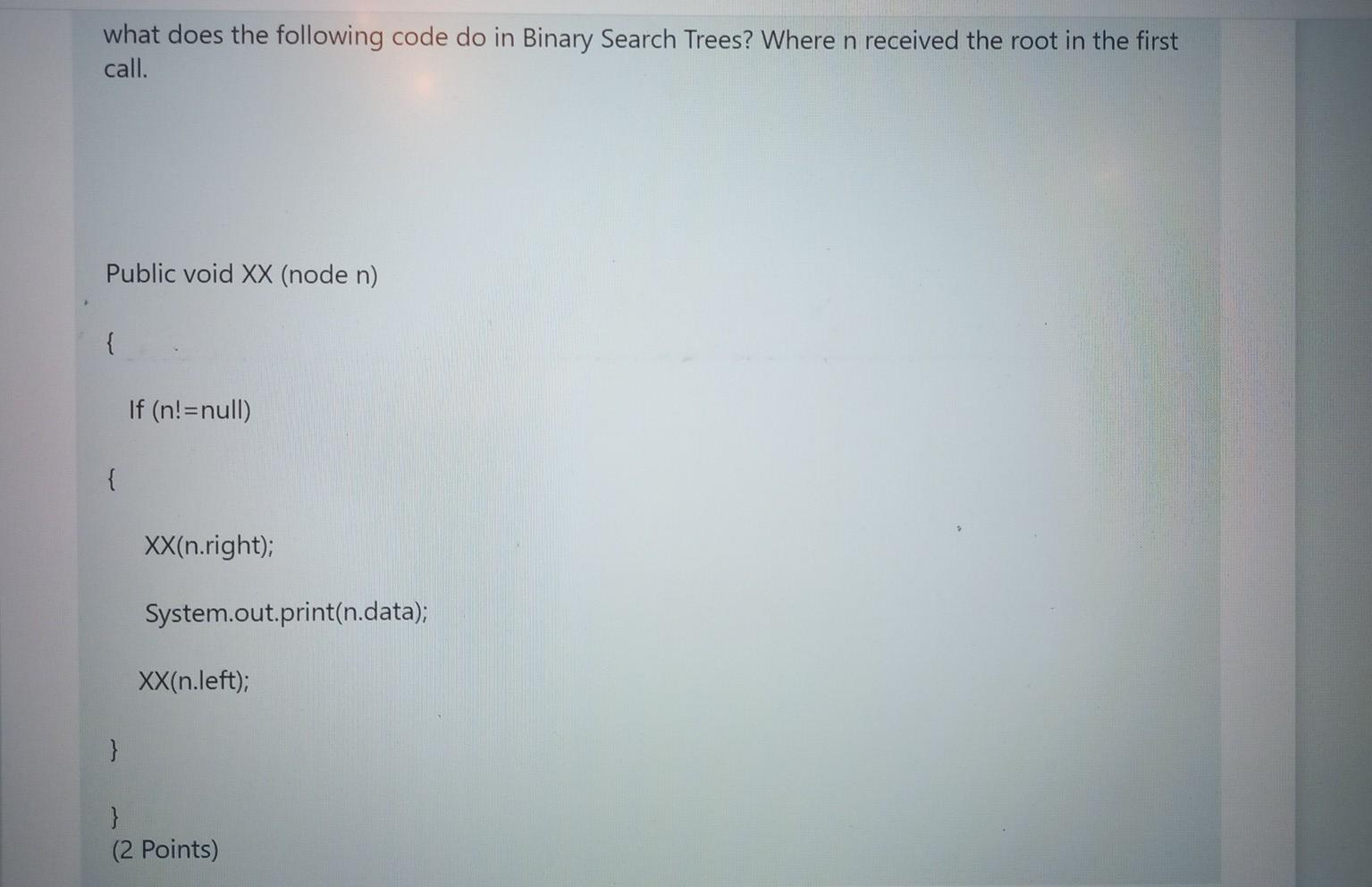 Solved what does the following code do in Binary Search | Chegg.com