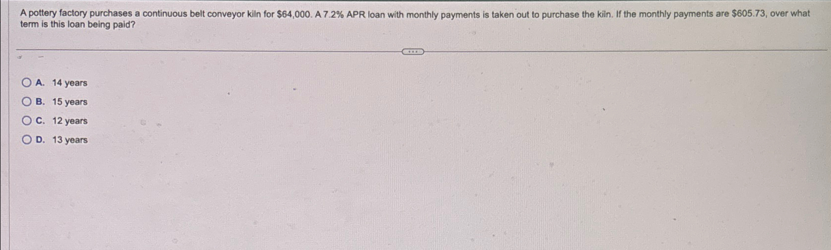 Solved A pottery factory purchases a continuous belt