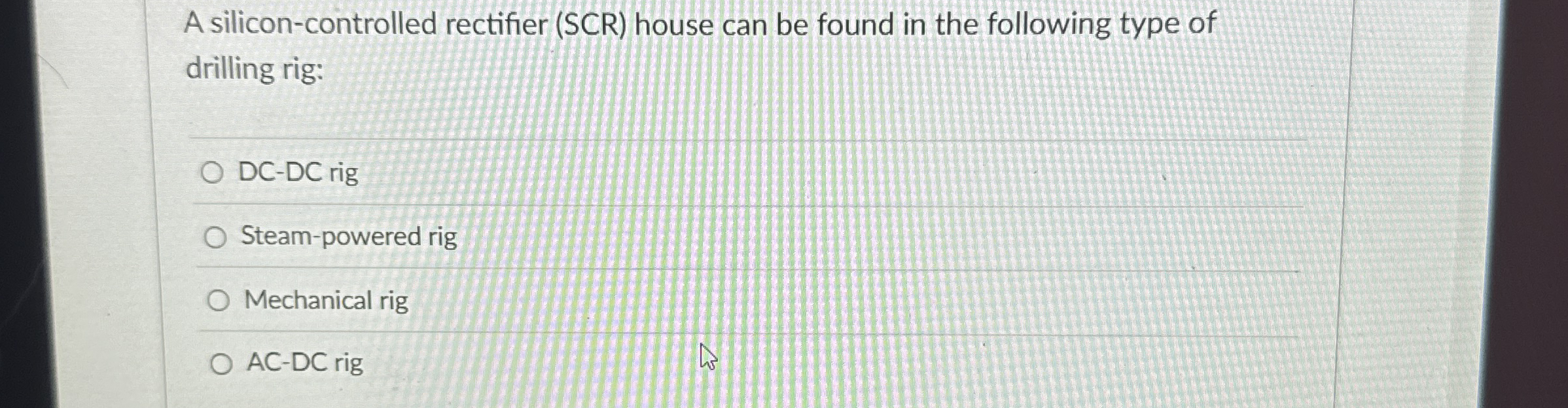 Solved A silicon-controlled rectifier (SCR) ﻿house can be | Chegg.com