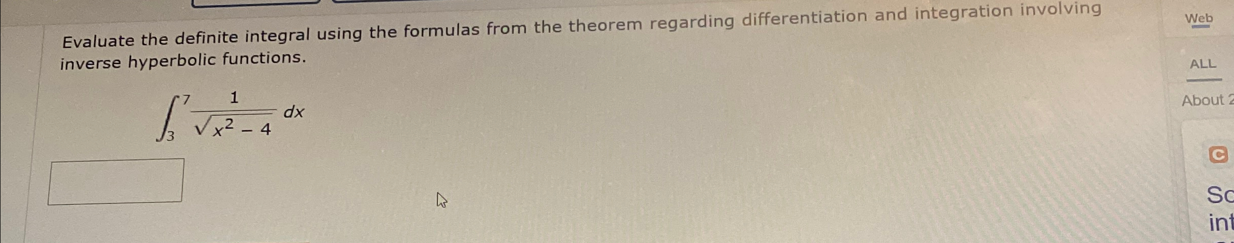 Solved Evaluate the definite integral using the formulas | Chegg.com