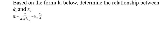 Solved Based on the formula below, determine the | Chegg.com