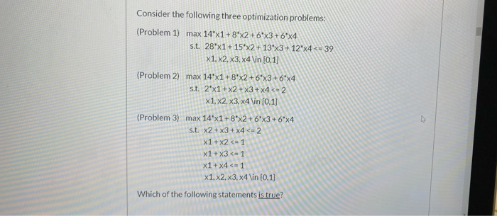 Solved Question 1 1 Pts Which Of The Following Is Not True? | Chegg.com