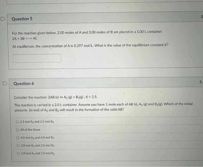 Solved A general reaction written as A+2B→C+2D is studied | Chegg.com