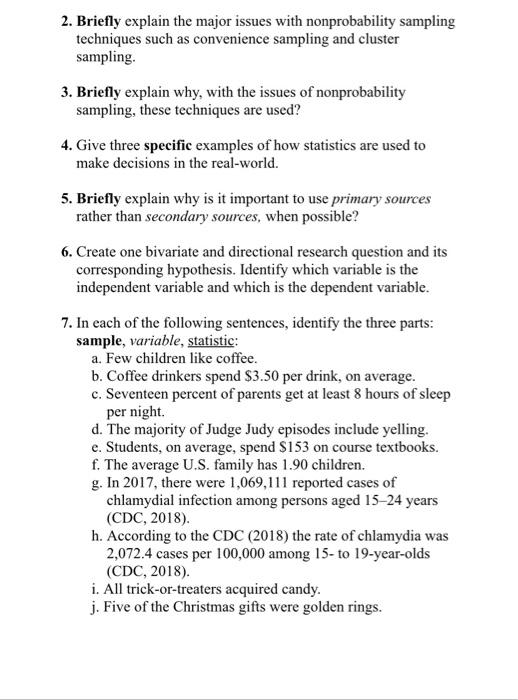 Solved Name: In Class Assignment 1 Please Put Your Answers | Chegg.com