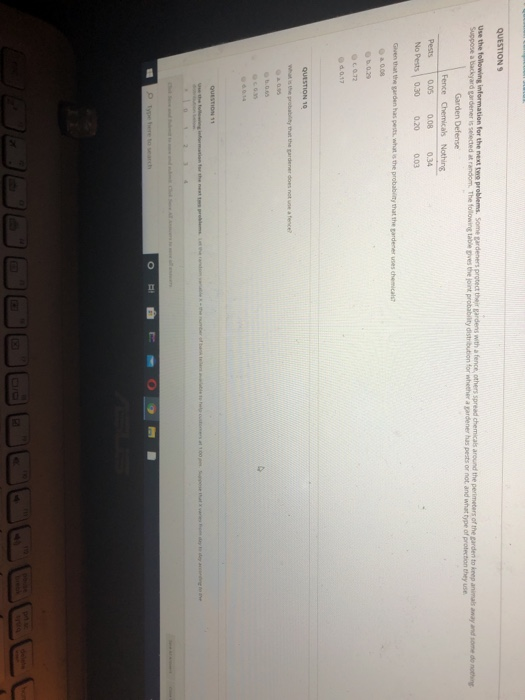 Solved QUESTIONS o n Use the following information for the | Chegg.com
