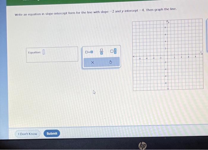 3x 4y=12 in slope intercept form graph