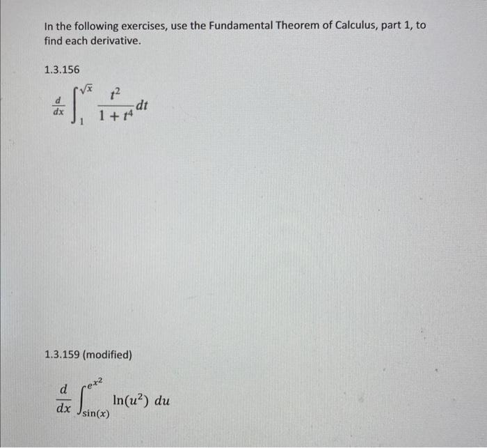 Solved In the following exercises, use the Fundamental | Chegg.com