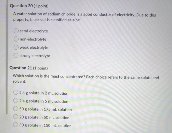 solved-question-20-1-point-a-water-solution-of-sodium-chegg