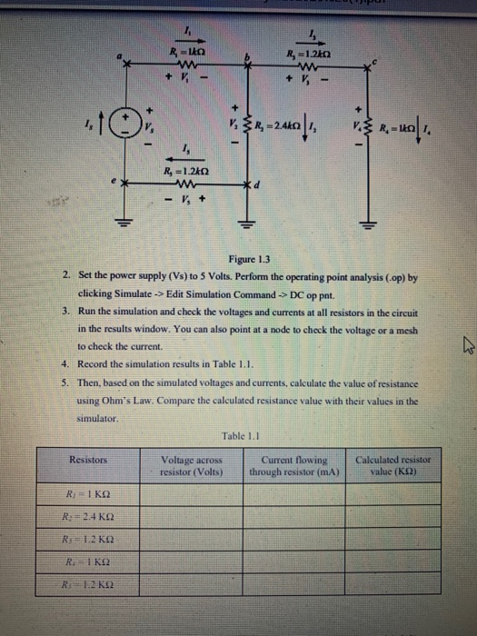 Solved Procedure 1. Construct the circuit shown in Figure | Chegg.com