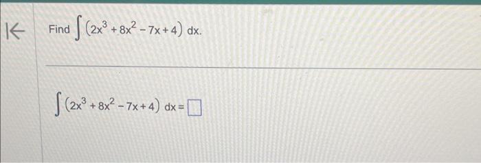 solved-find-int-left-2-x-3-8-x-2-7-x-4-right