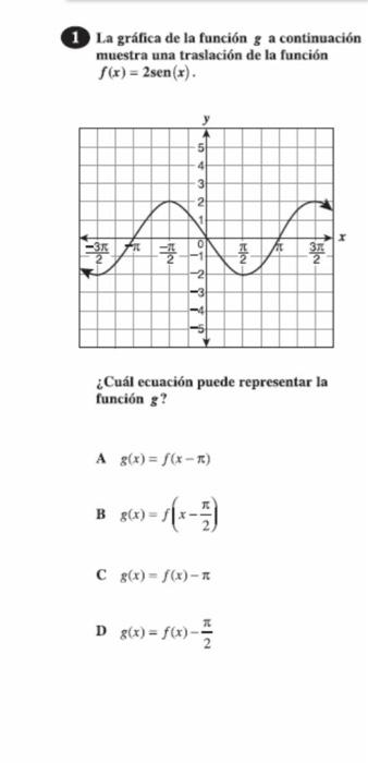 Solved The graph of the function g below shows a translation | Chegg.com