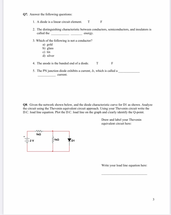 Solved Q2. State the condition for forward bias of the PN | Chegg.com