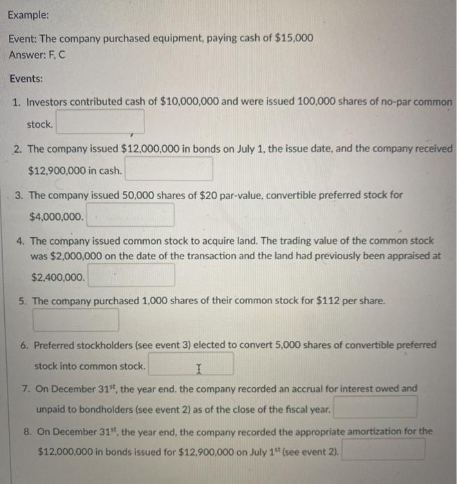 Solved Use the following information to answer the next | Chegg.com