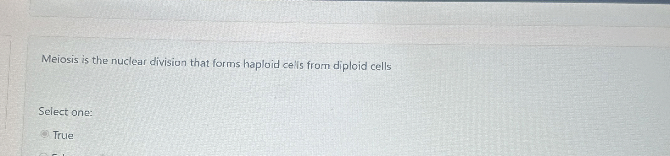 Solved Meiosis is the nuclear division that forms haploid | Chegg.com