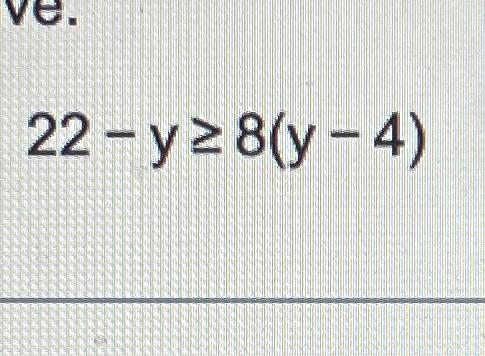 4 y 8 )= 22