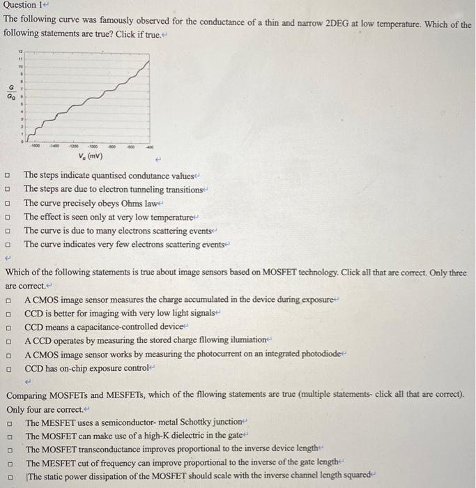 [Solved]: Question 1 The Following Curve Was Famously Obser