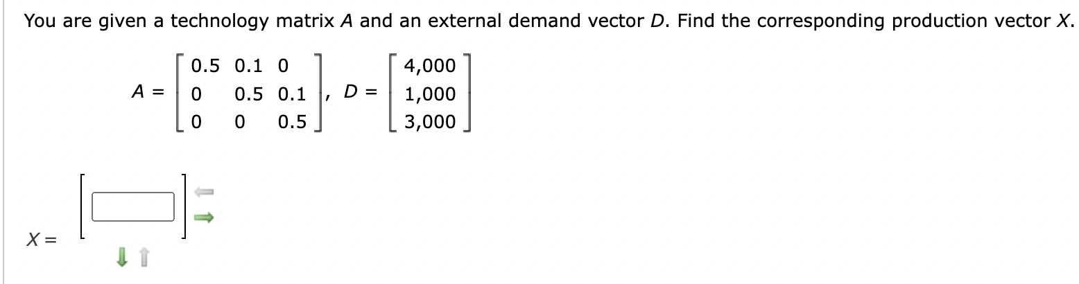 Solved The matrix size will alter based on input | Chegg.com