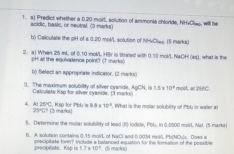 Solved I need help with question #2 part a and b please. for | Chegg.com