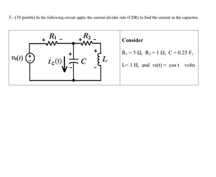 Solved This Is Circuit Analysis. You Must Do Everything The | Chegg.com