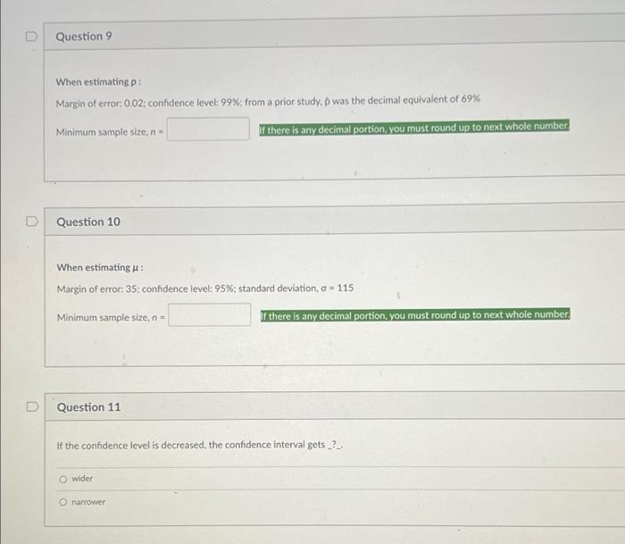 Solved Question 1 The following confidence interval is | Chegg.com