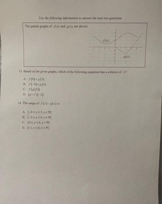 Solved Use The Following Information To Answer The Next T Chegg Com