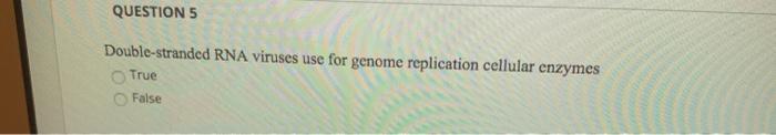 Solved Na Viruses Question 7 What Viruses Would You Predict Chegg Com