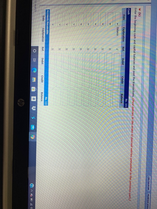 Solved Crane Hardware Store completed the following