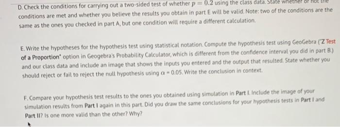 Solved I need help with part E and F. I have included my | Chegg.com