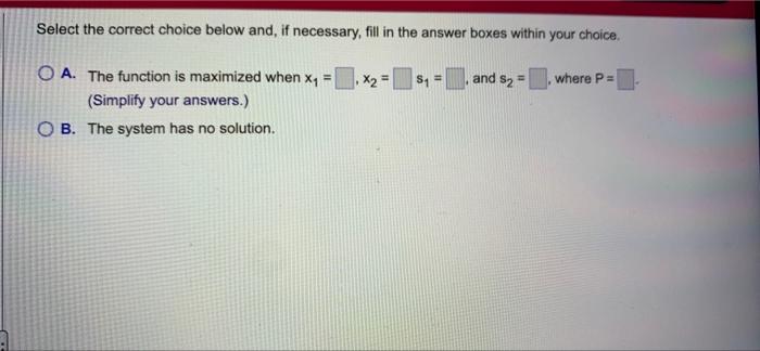 Solved Solve the given linear programming problem using the | Chegg.com